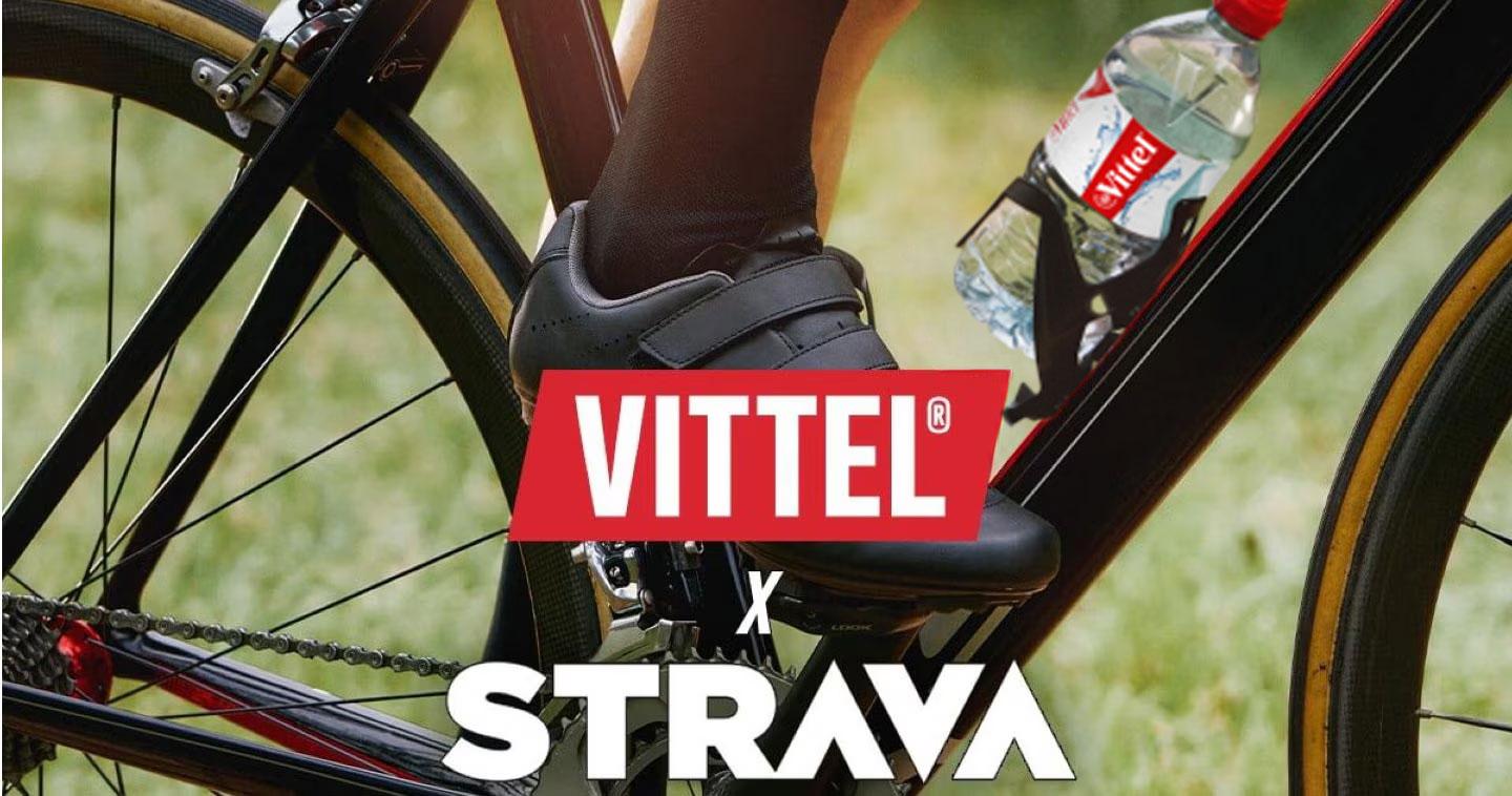 vittel strava campaign