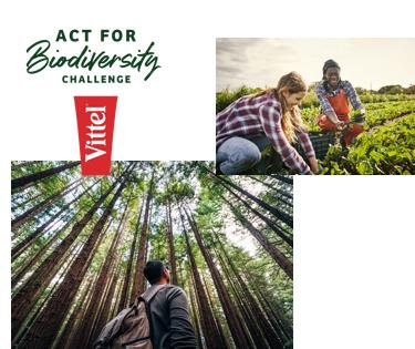 Act for Biodiversity chammenge avec Vittel 